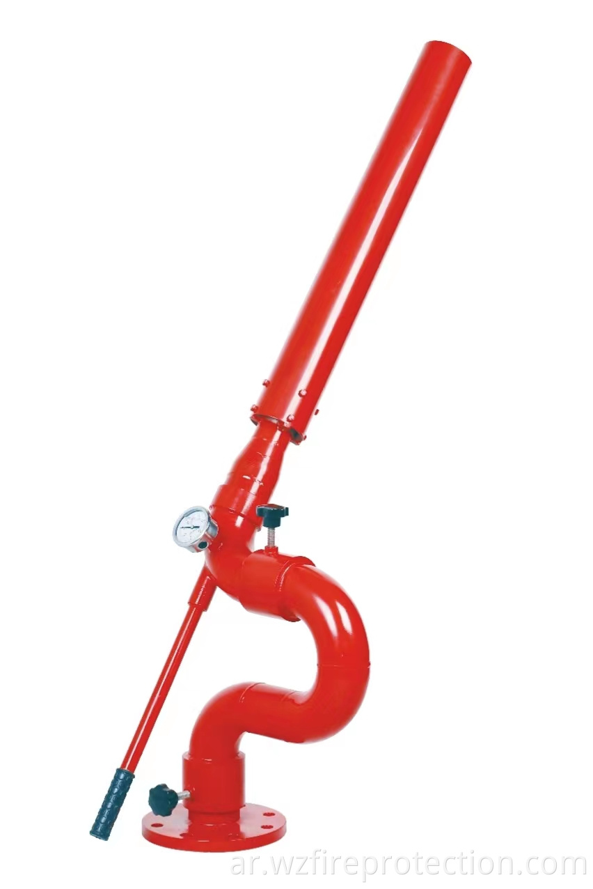 ماء ماء يدوي غرض الحريق Manual Water Daul Purpose Fire Monitor